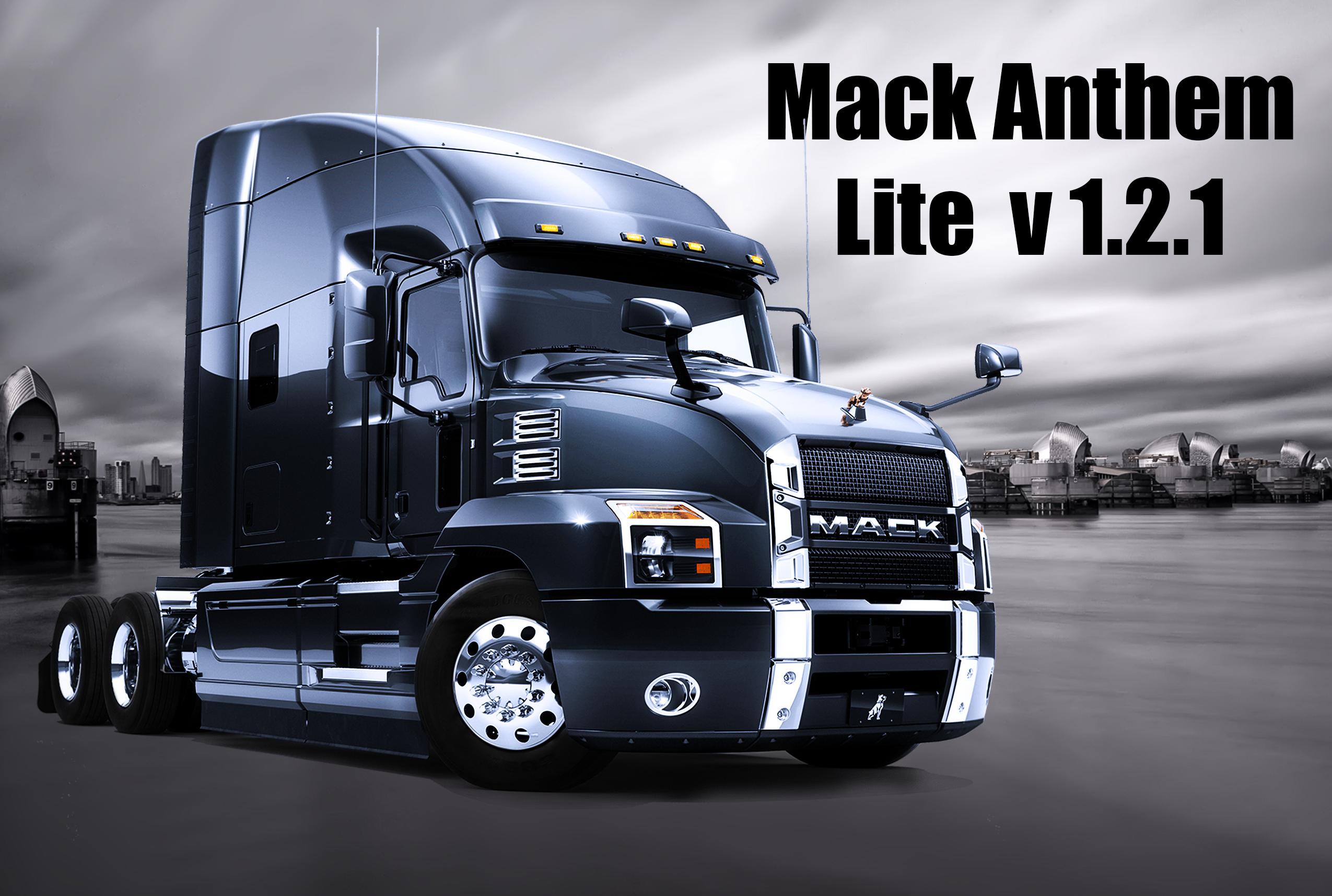 ATS - Mack Anthem 2018 Truck V1.2.1 Lite (1.35.X)