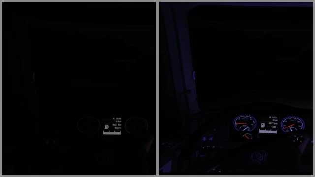 ETS2 - Interior Cabin Lights V1835