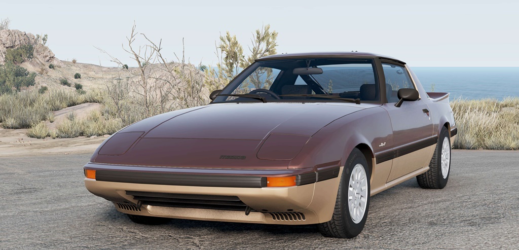 BeamNG - Mazda RX-7 (SA) 1981 Car Mod