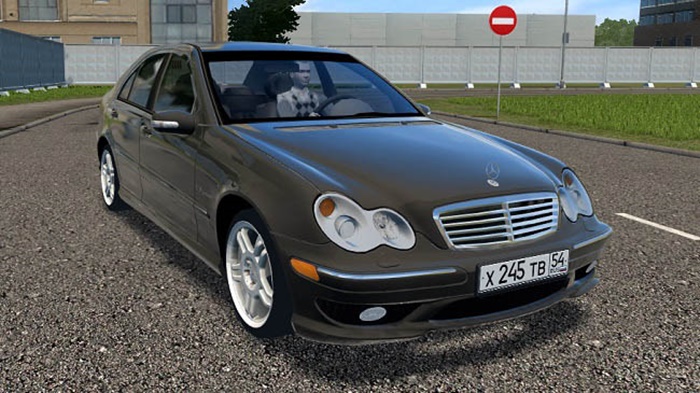 City Car Driving 1.5.9 – Mercedes-Benz C32 AMG