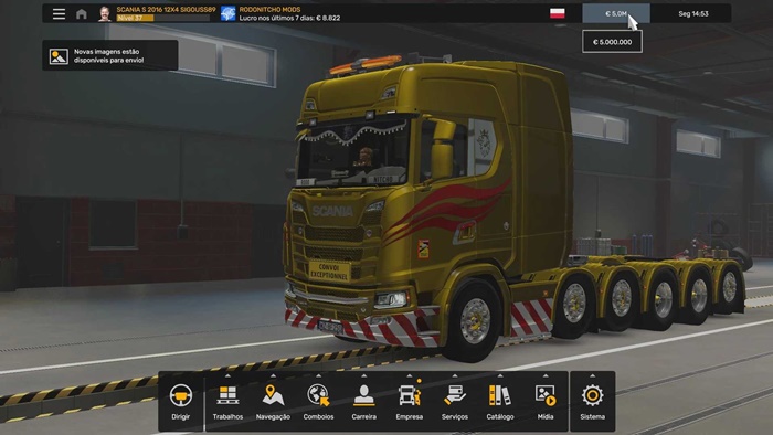 ETS2 - Profile Scania S 2016 12x4 Sigouss89 V1.2