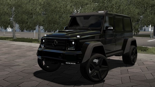 City Car Driving 1.5.9 - Mercedes-Benz G500 4×4 2017