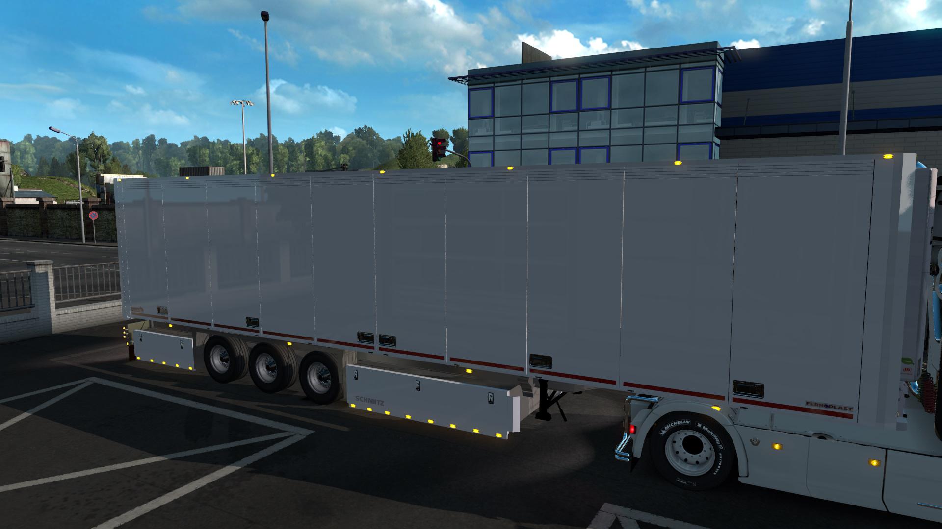 ETS2 - Schmitz Refrigerated Semi-Trailer Owned (1.36.x)
