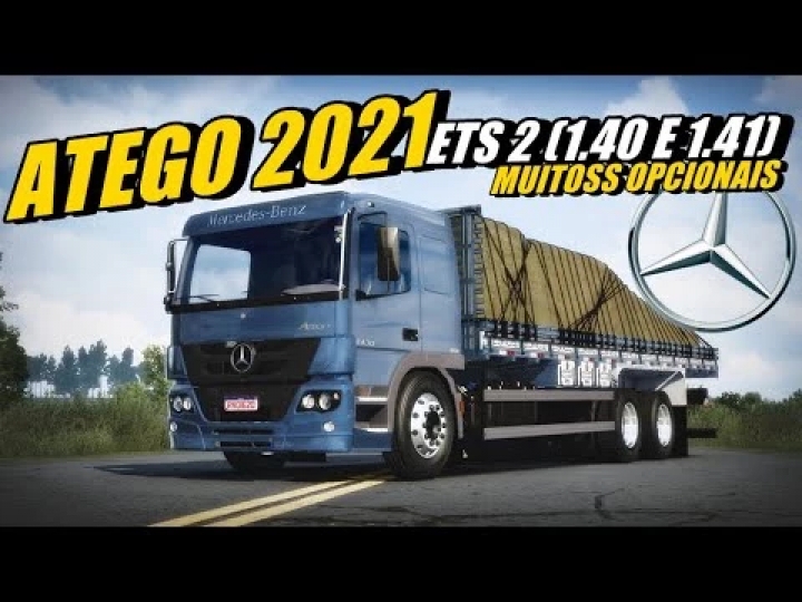 ETS2 - Atego MLK BB Truck (1.41.x)