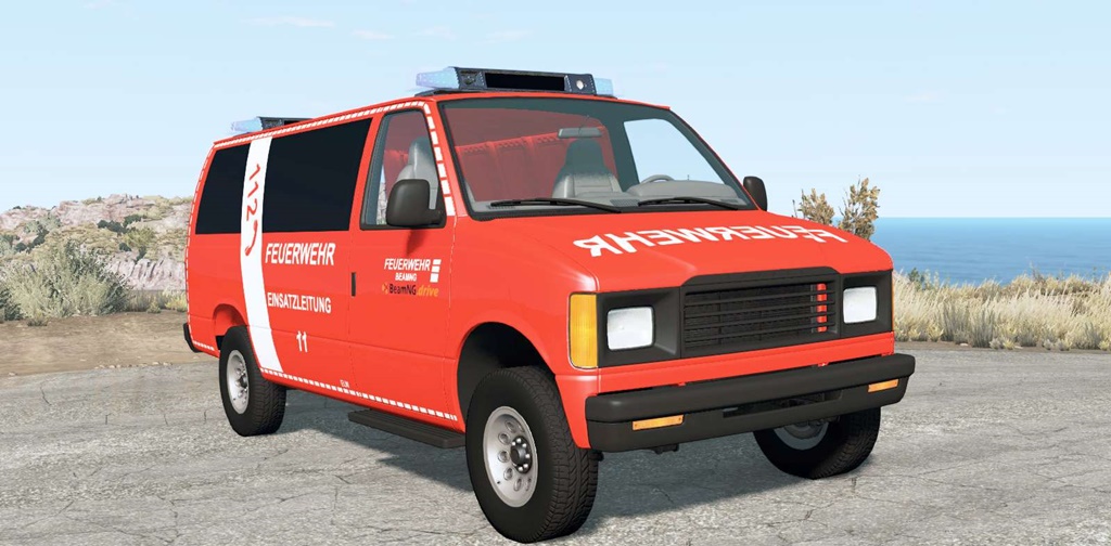 BeamNG - Gavril H-Series German Emergency V1.3.1