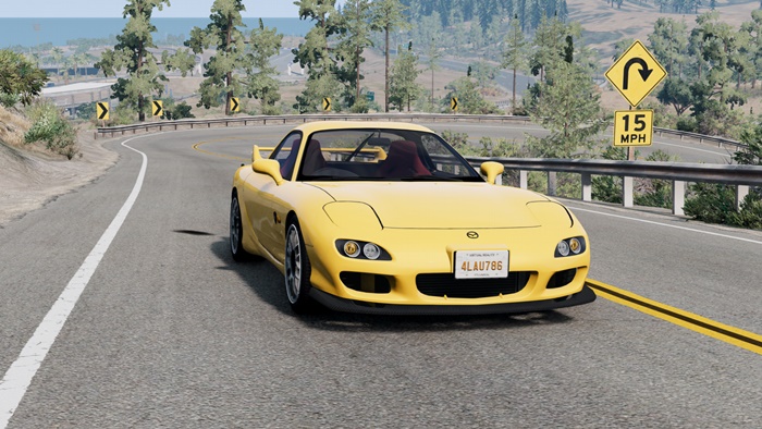 BeamNG – Mazda RX-7 Car Mod