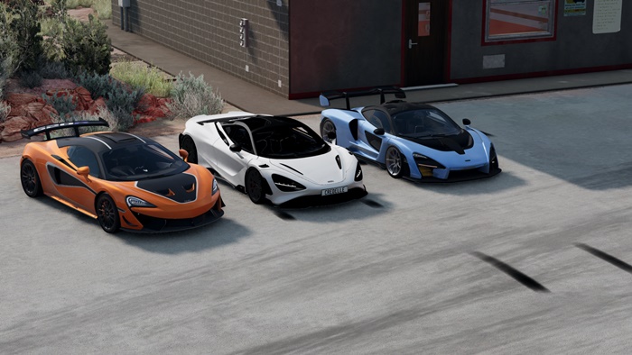 BeamNG – McLaren Car Pack