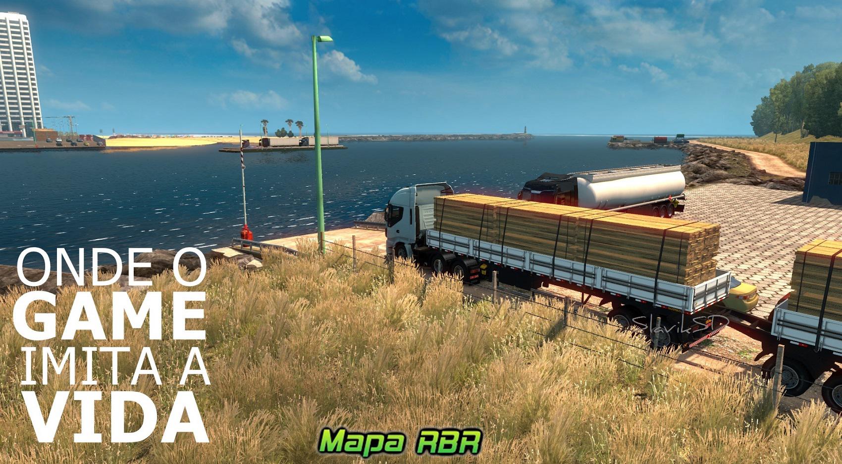ETS2 - RBR Map V5.0 (1.36.x)