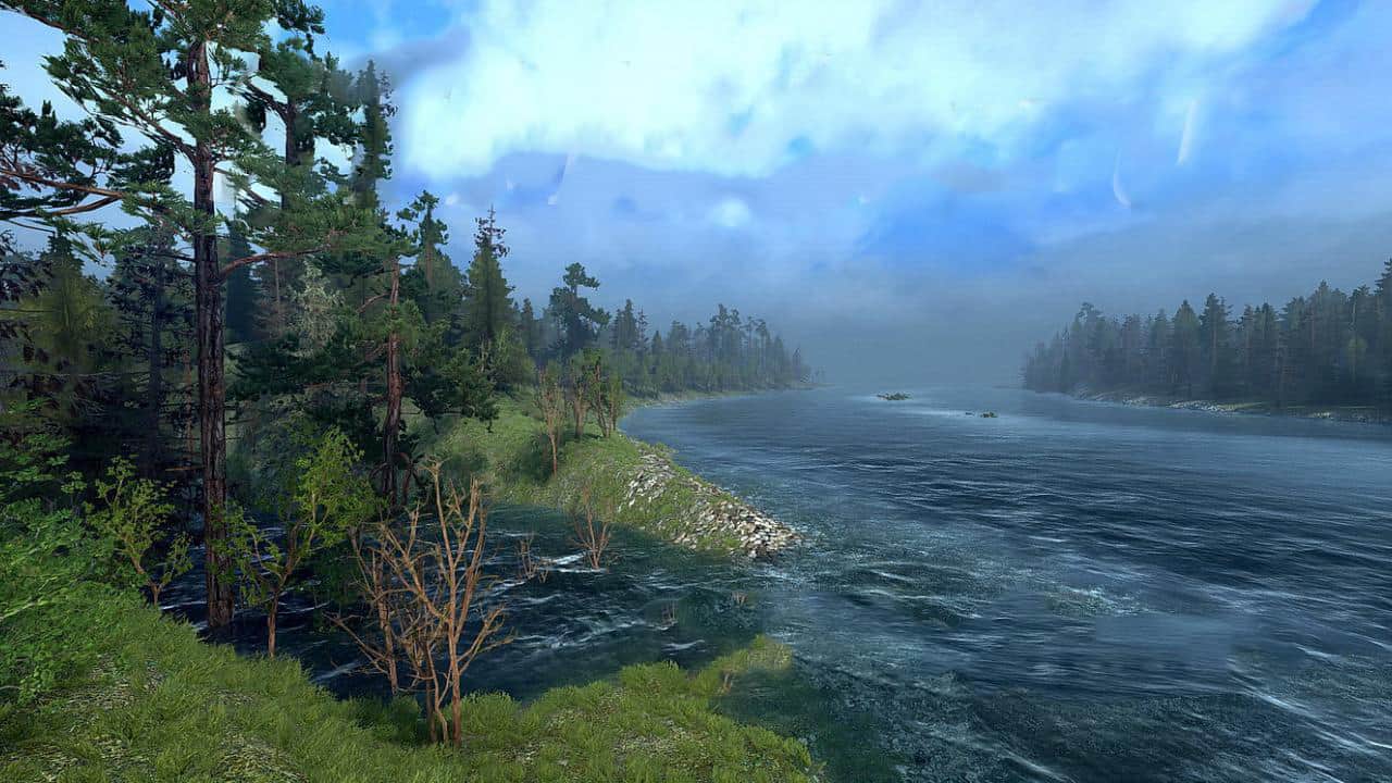 Spintires:Mudrunner - Forgotten Land 2 Map v1.0