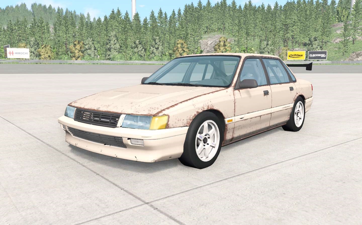 BeamNG - Ibishu Pessima 1988 Rusty Skin V0.2