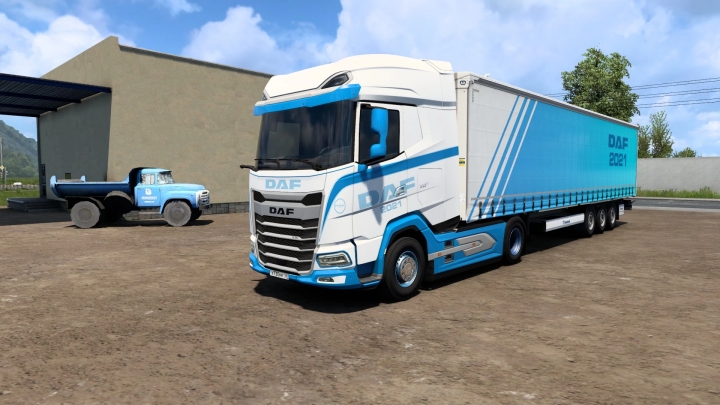 ETS2 - Daf 2021 Combo Skin V1.0 (1.40.x)