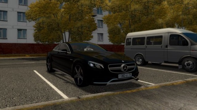City Car Driving 1.5.9.2 - Mercedes-Benz S63 AMG 2016 Car Mod