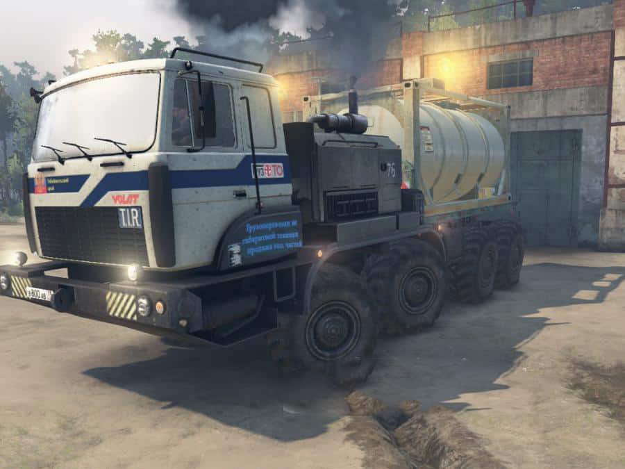 Spintires:Mudrunner - Mzkt-74132 Truck v1.1