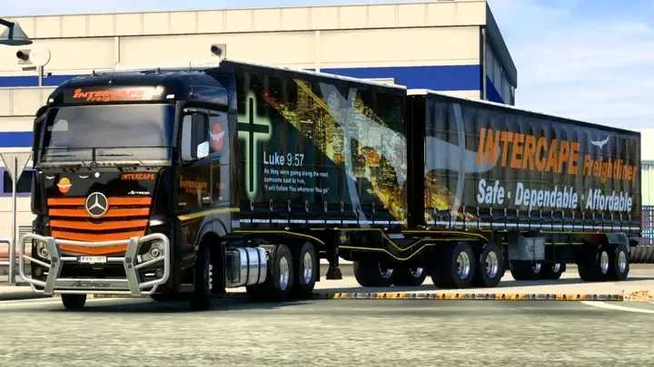 ETS2 - Mercedes-Benz MP4 Actros Bullbars V1.0