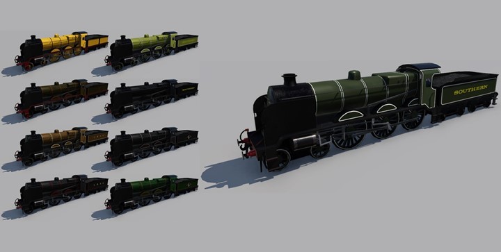 Transport Fever 2 - SR N15X Class 4-6-0