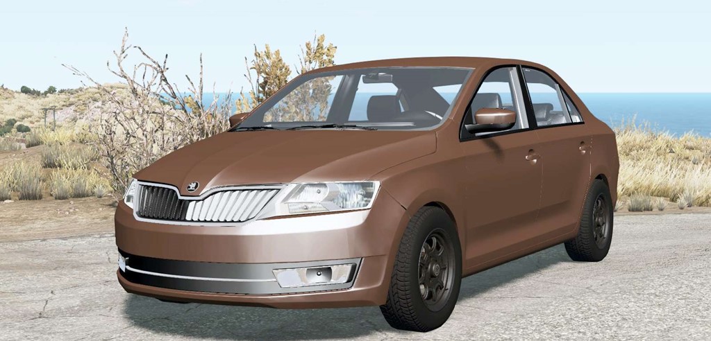 BeamNG - Skoda Rapid 2012 Car Mod