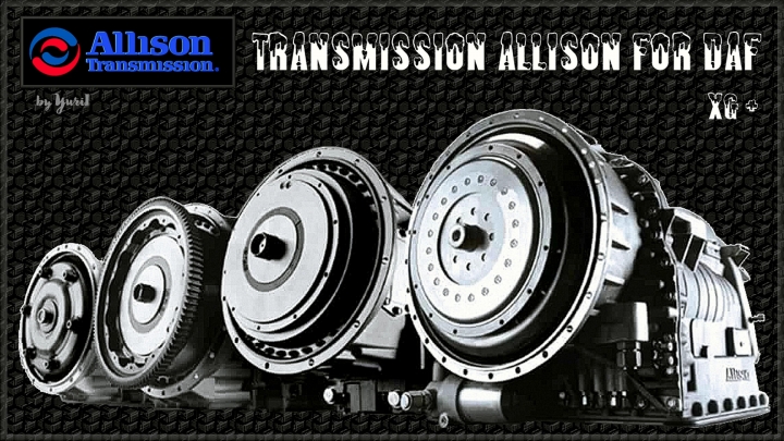 ETS2 - Transmission Allison for Daf XG V1.0 (1.40.x)
