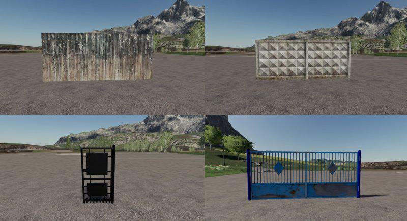 FS19 - Fences And Gates V1.0
