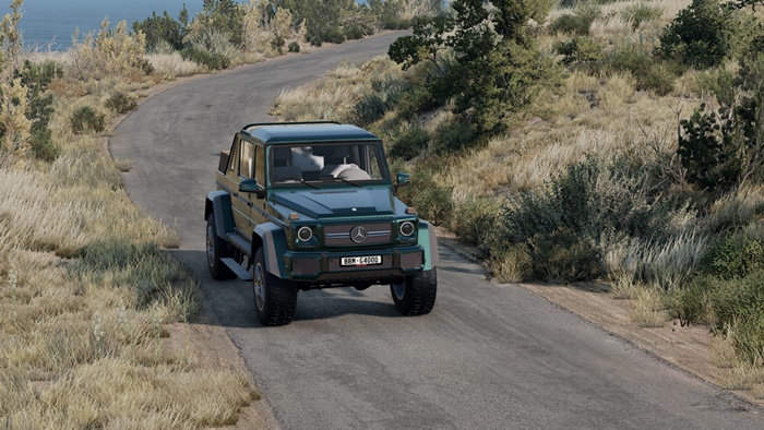 BeamNG – Mercedes-Maybach G650 Landaulet Pickup Mod