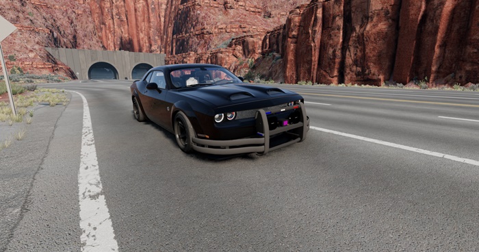 BeamNG – Dodge Challenger Car Mod