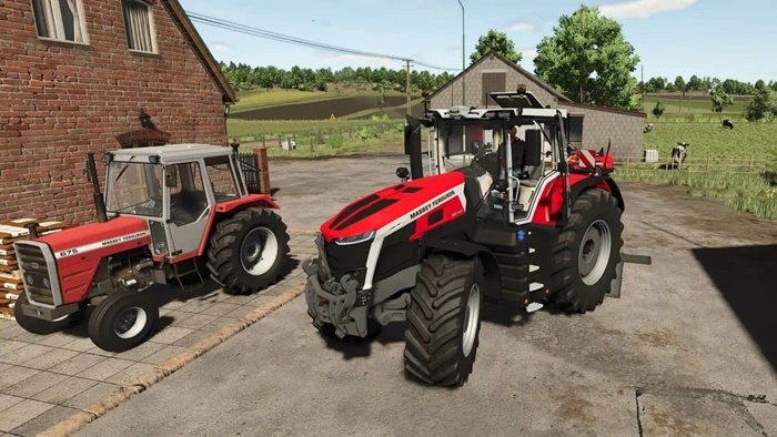 FS25 - Massey Fergusson Series 9 Mouse Control V1.0