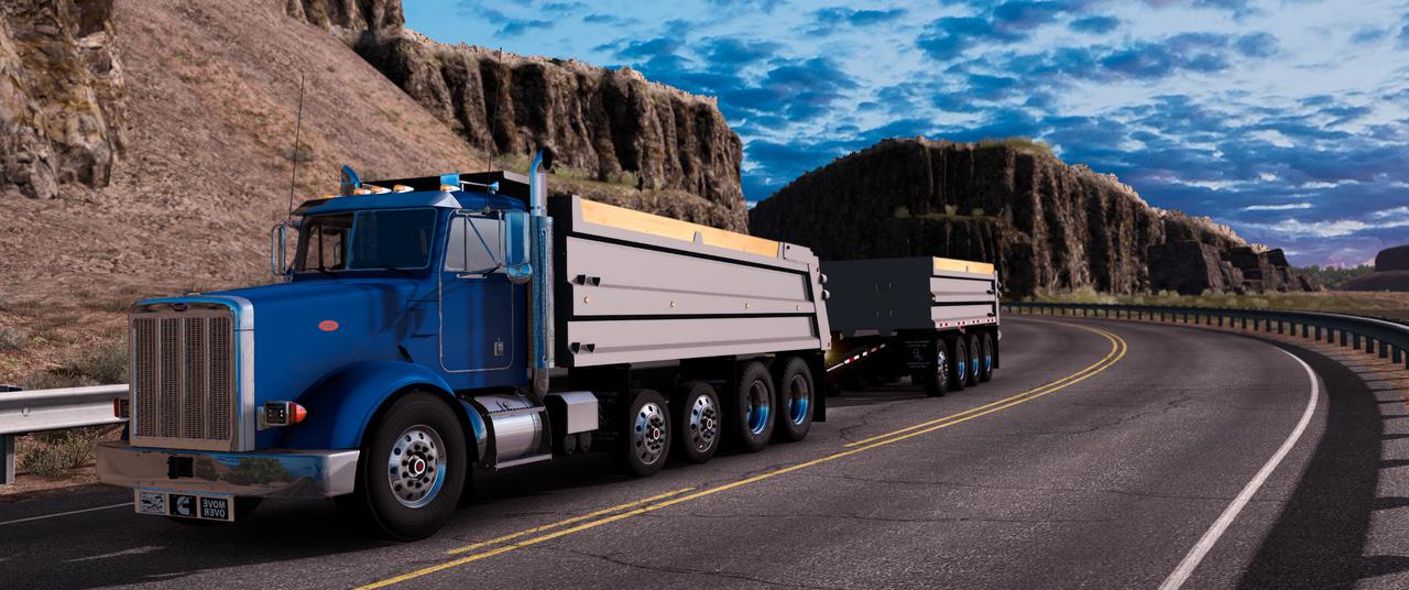 ATS - PNW Truck and Trailer Add-on Mod for HFG Project 3XX V2.5 (1.39.x)