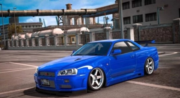 ETS2 - Nissan Skyline GT-R R34 | Euro Truck Simulator 2 | Mods.club