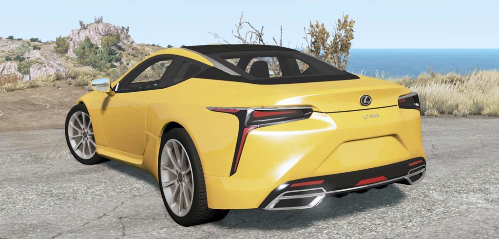 BeamNG - Lexus LC 500 2017 Car Mod V1.1 | BeamNG Drive | Mods.club