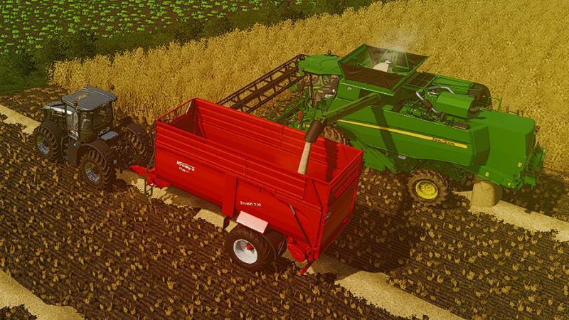 FS19 - [Fbm Team] Krampe Bandit 550 Trailer V1.0