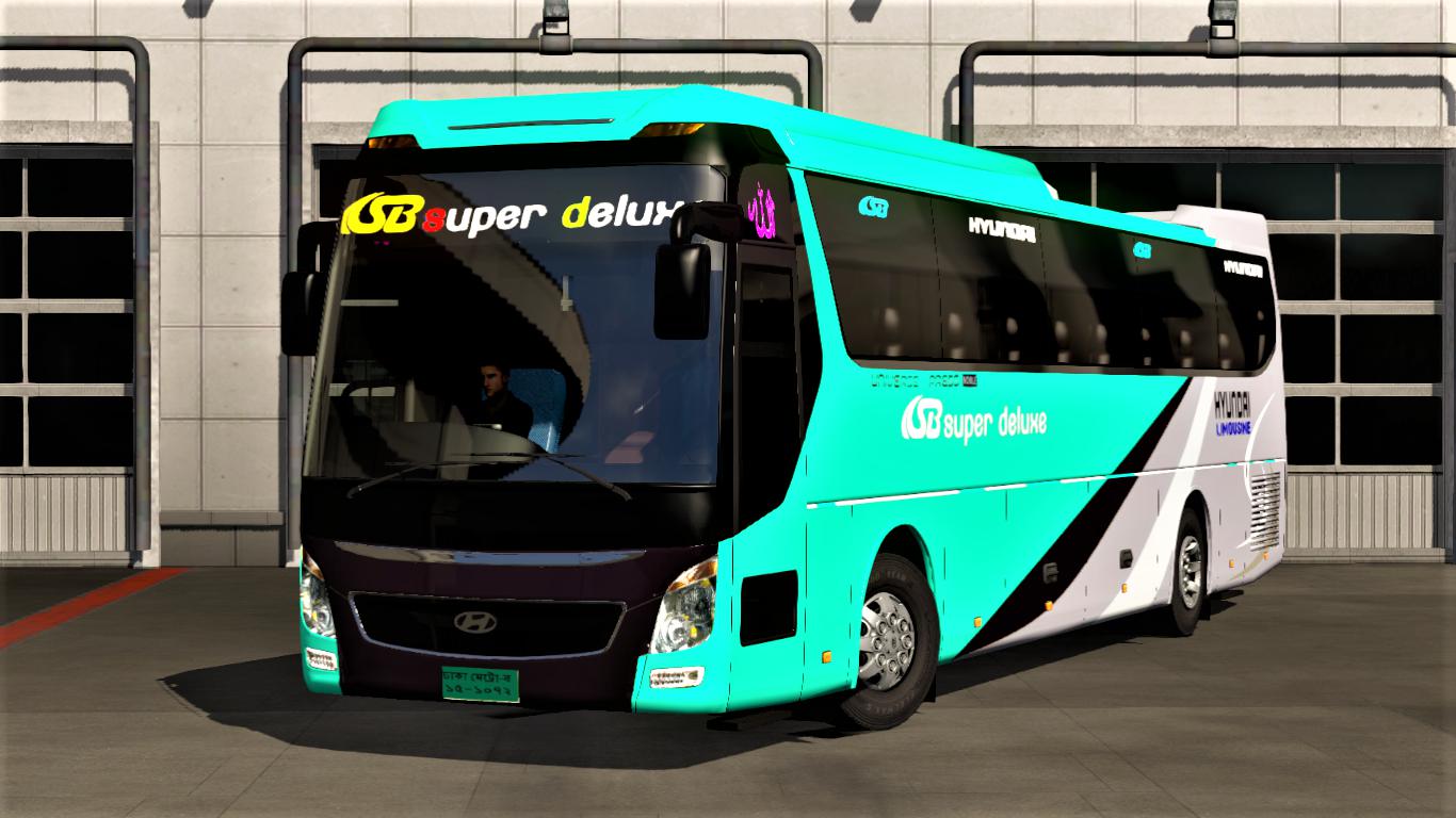 ETS2 - Hyundai UXN CBU Bus V2.0 (1.36 - 1.37) | Euro Truck Simulator 2