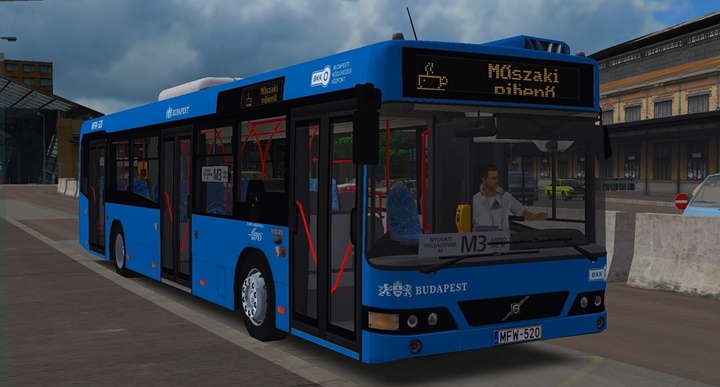 Omsi 2 – Volvo 7700 (B7L D7C-275) BKV Budapest Bus