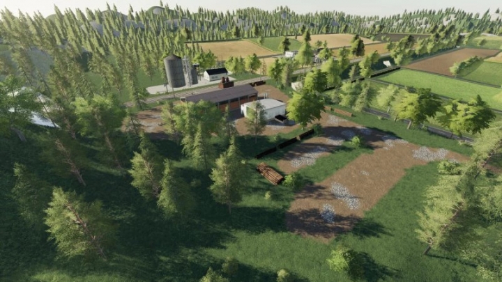 FS19 - Vogelsberg Map V1.0