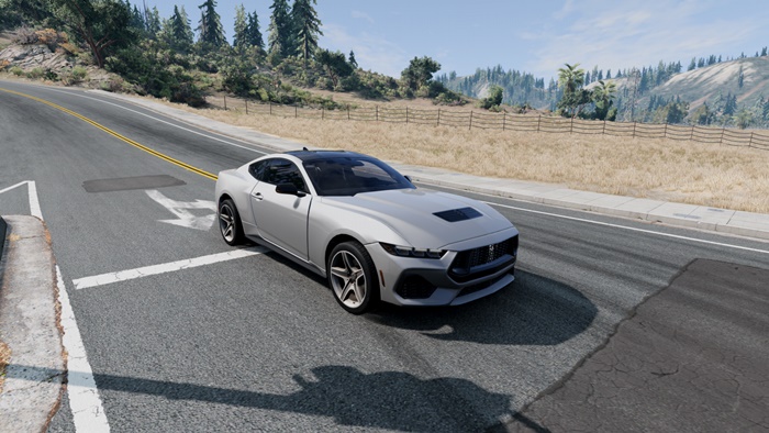 BeamNG – 2024 Ford Mustang Car Mod