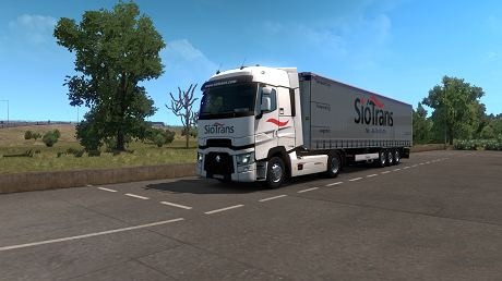 ETS2 - Renualt T Range Siotrans Combo Skin (1.36.x)