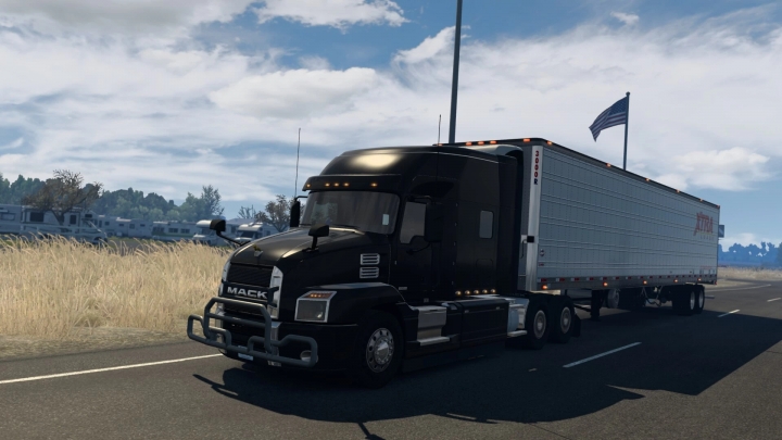 ATS - Ex-Guard Bullbars for Mack Anthem V1.0 (1.41.x)