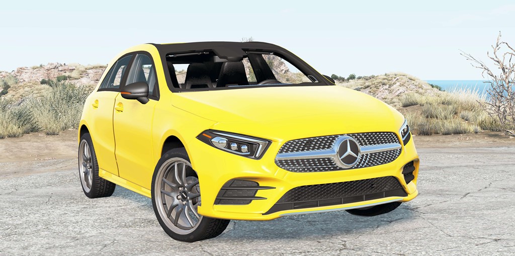 BeamNG - Mercedes-Benz A 200 AMG Line (W177) 2018 Car Mod