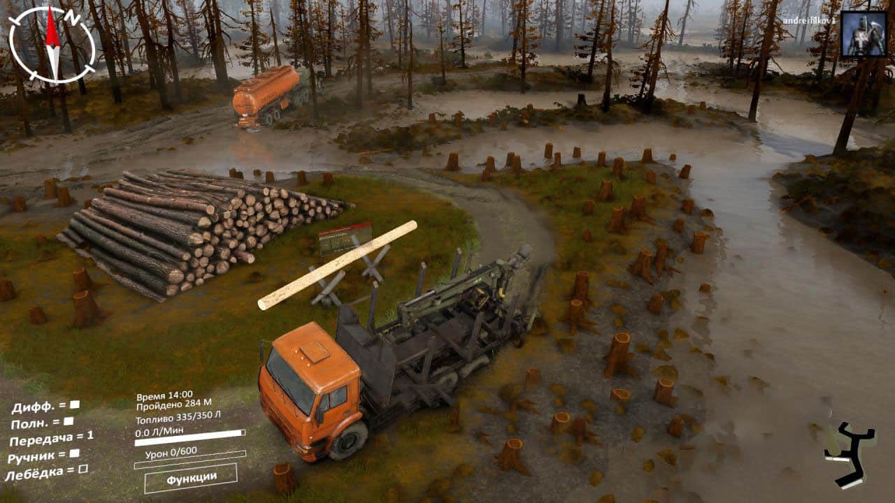 Spintires - Sabbat in A Day Map V1.0