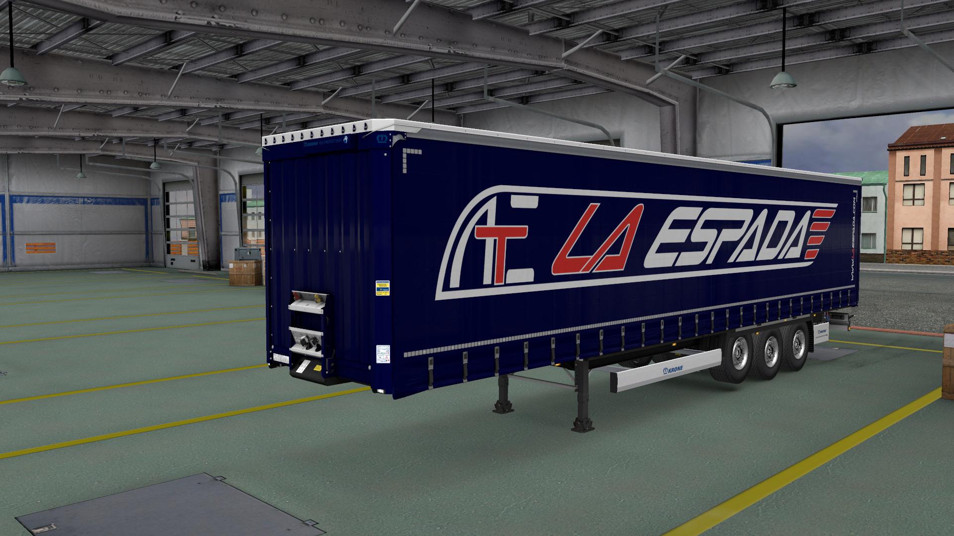 ETS2 - Reworked Krone ProfiLiner V1.3 Fixed (1.37.x)