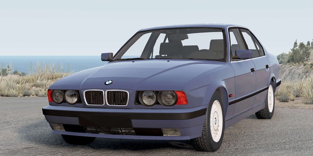 BeamNG - BMW 525iX Sedan (E34) 1992 Car Mod | BeamNG Drive | Mods.club