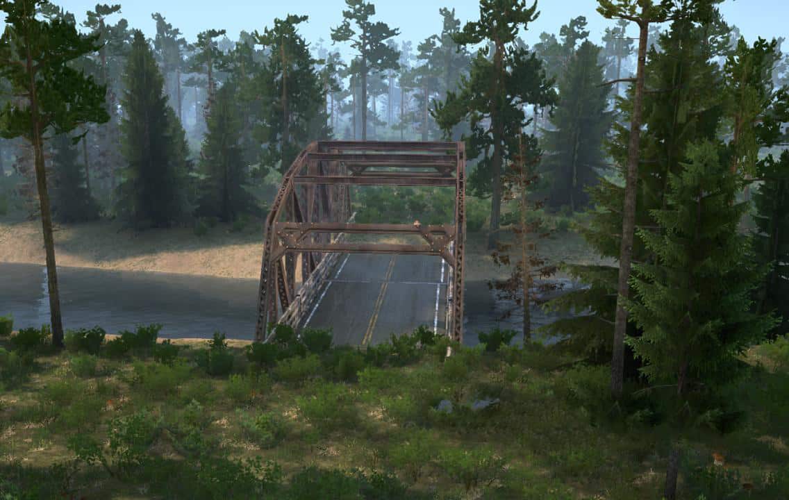 Spintires:Mudrunner - Into The Forest for Mushrooms Map V1
