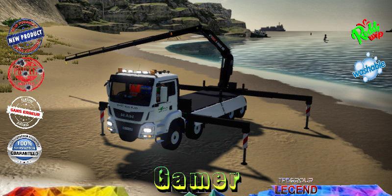 FS19 - Man 8x4 Truck V2.0
