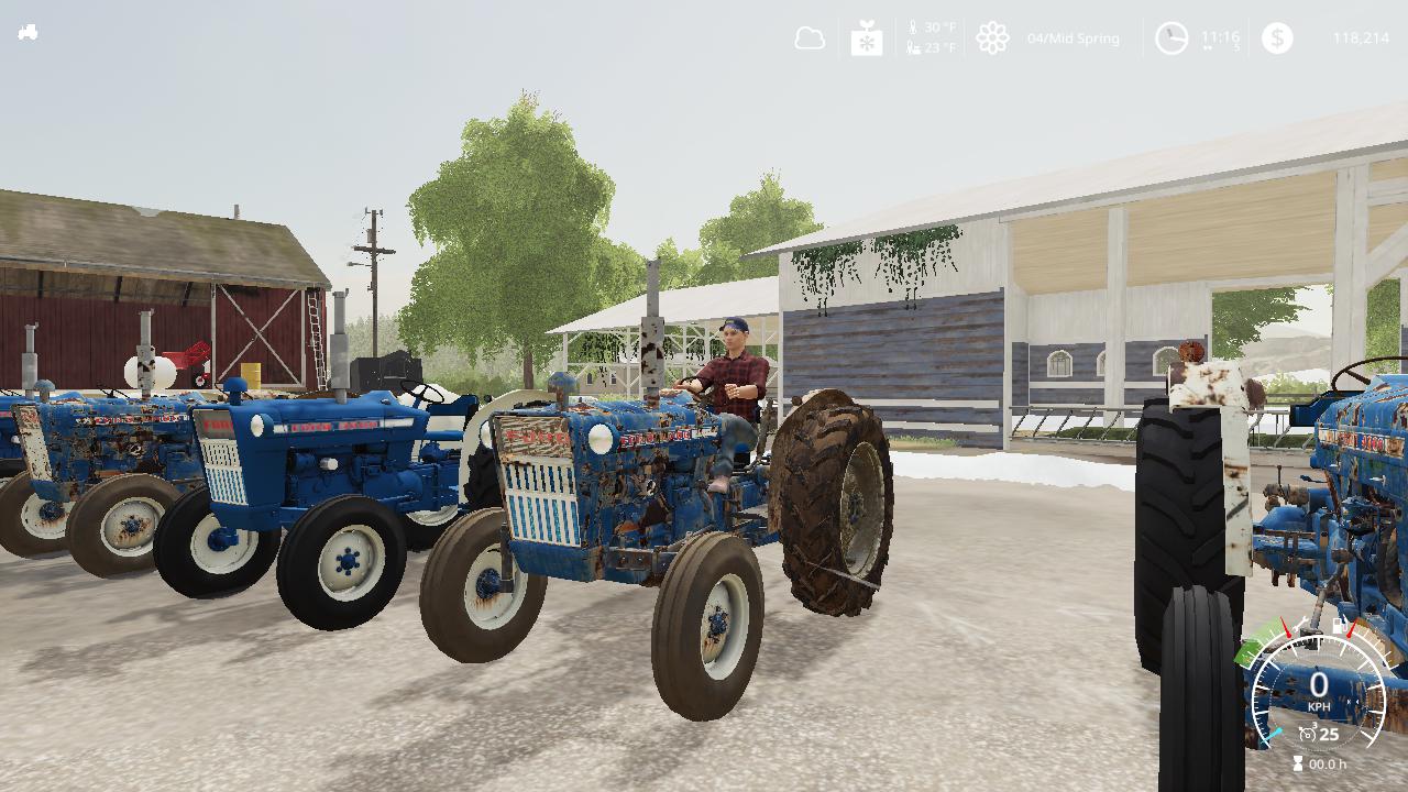 FS19 - Ford 3000 NA Worn Tractor V1.0