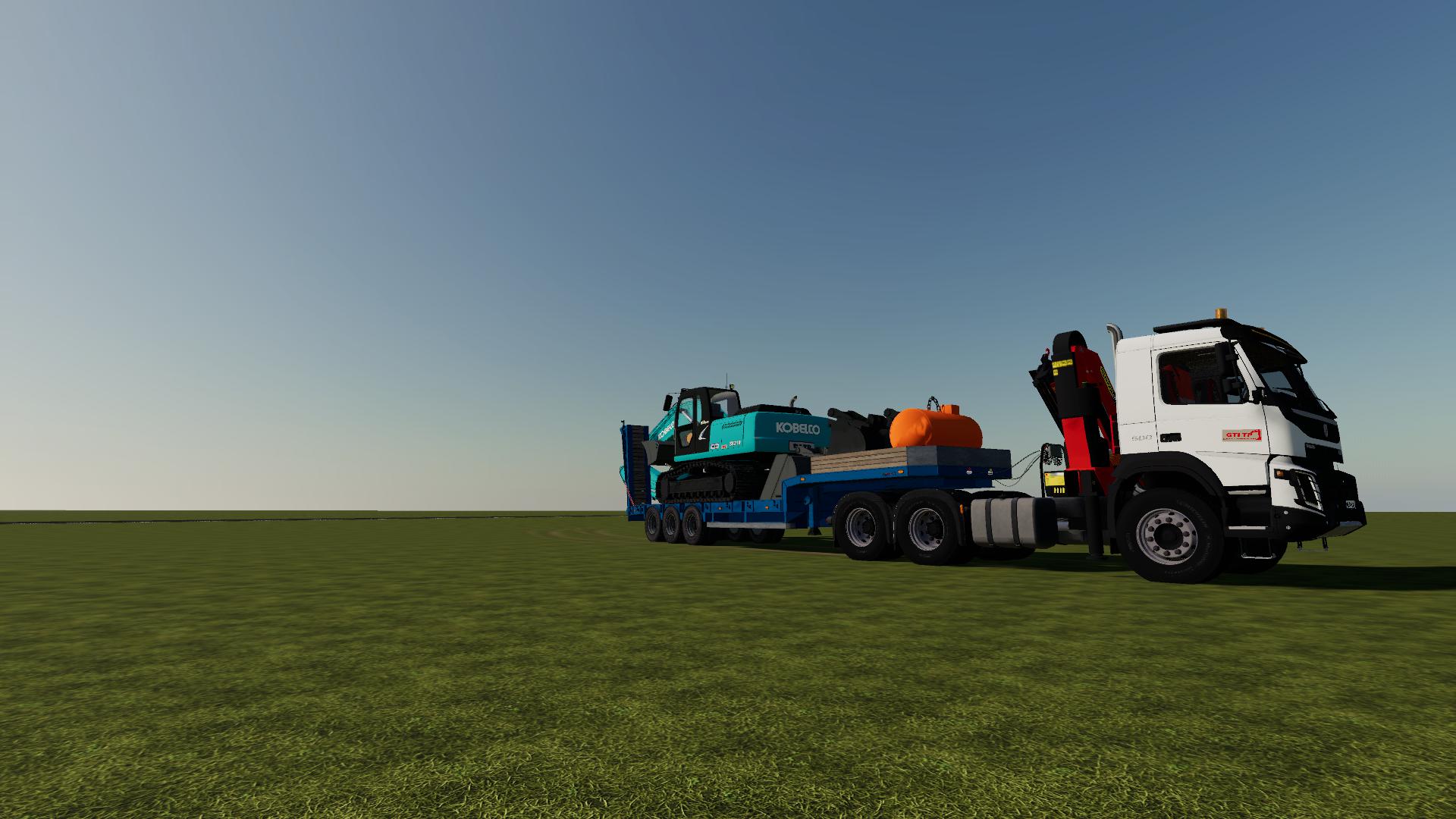 FS19 - Volvo FMX 6x4 Grue Truck V1.0