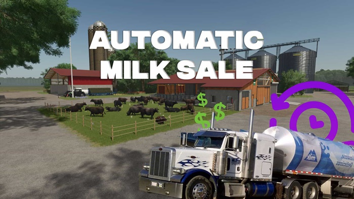 FS25 - Auto Millk Comes Out V2.0