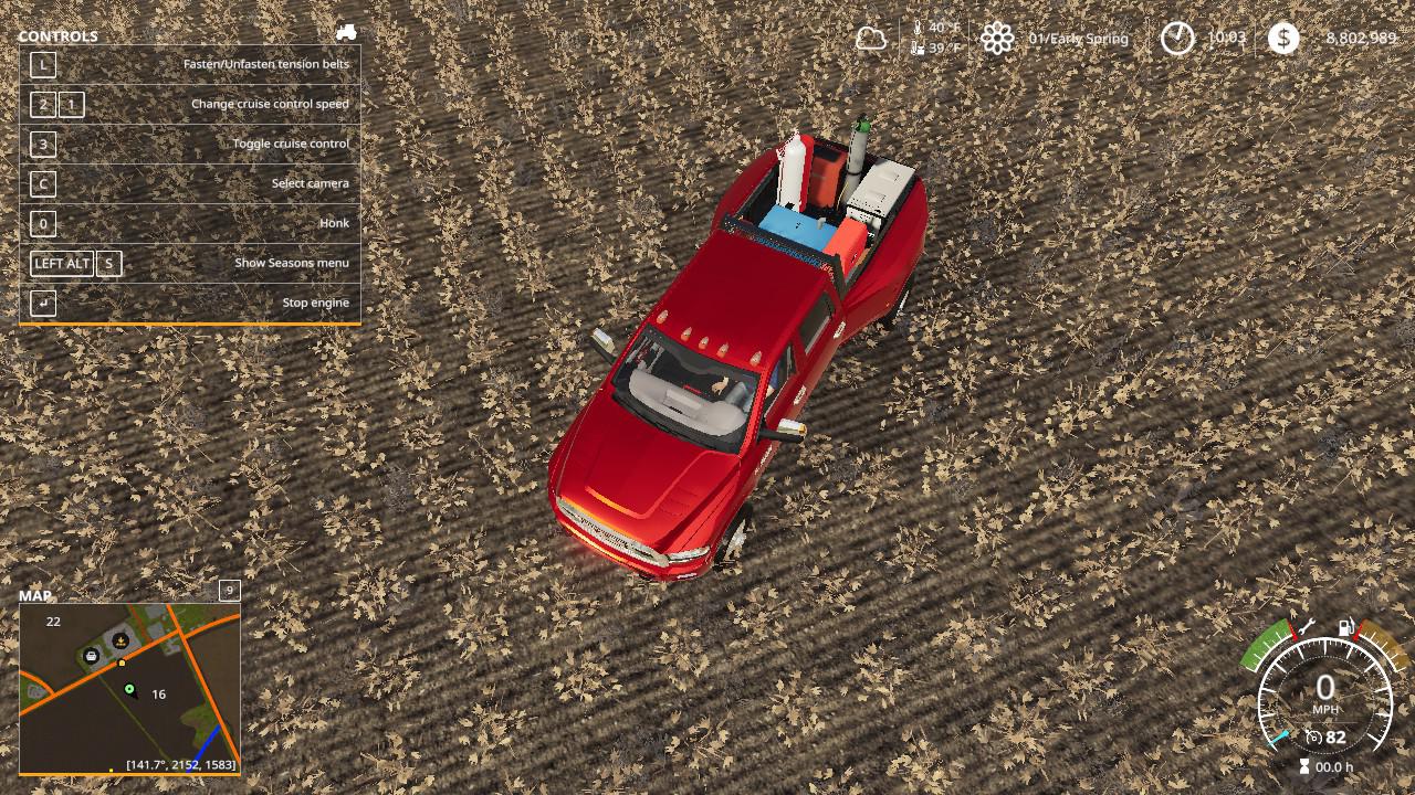 FS19 - Dodge Ram 3500 Servise v1.0
