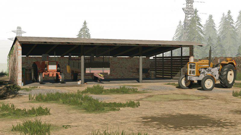 FS19 - Polish Small Old Sheed V1.0