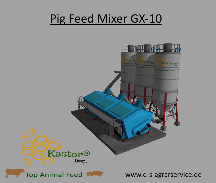 FS19 - Pig Feed Mixer GX-10 By Kastor INC. V1.0