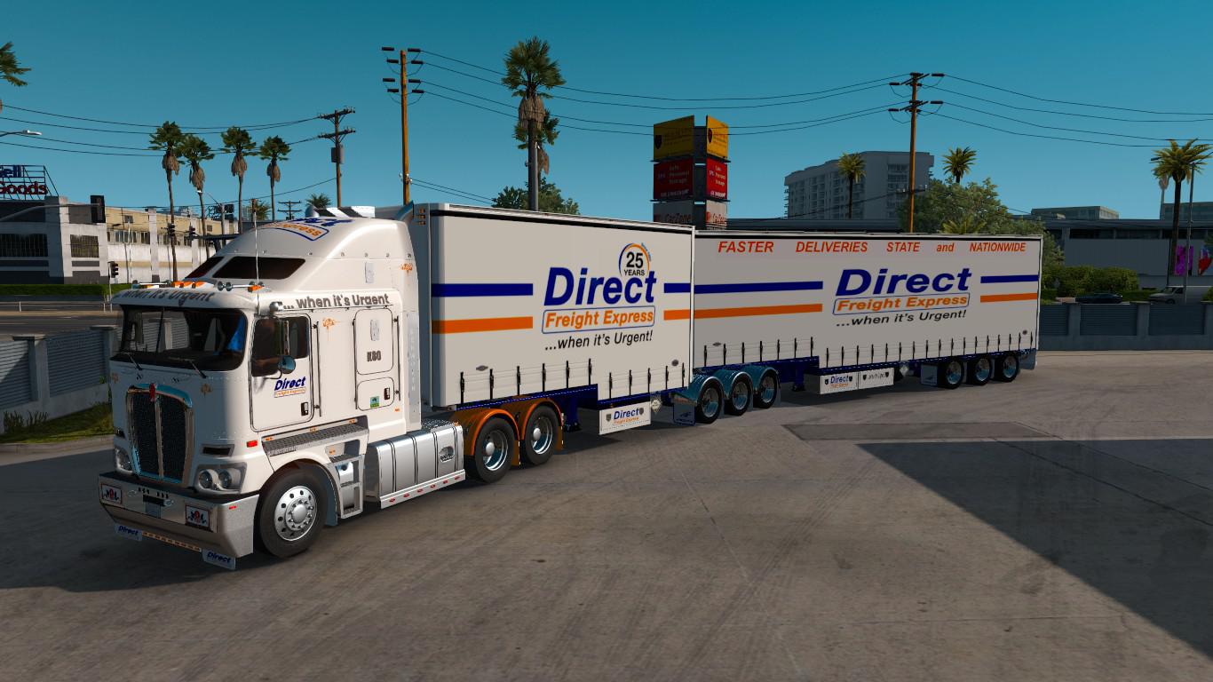 ETS2 - Direct Freight Express Skins V1.0 (1.36.x)