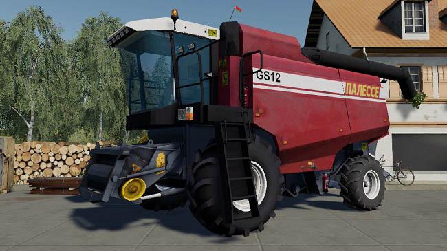 FS19 - Palesse Gomselmash GS12 Harvester Mod V1.0