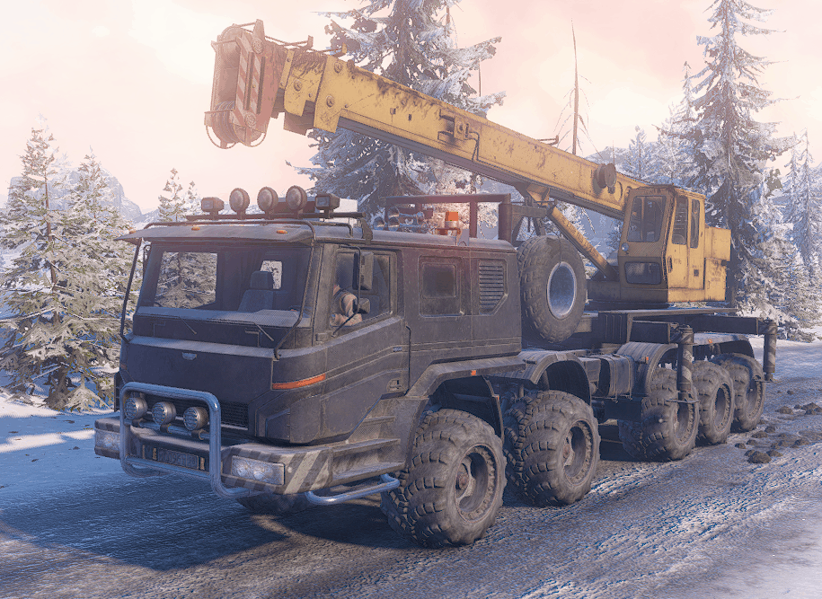 SnowRunner - Azov Xe 73210 Truck V1.0